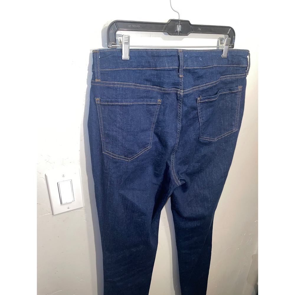 NYDJ Women Dark Wash Skinny Jeans Lift Tuck Technology Size 12 Denim Pants - Picture 6 of 8